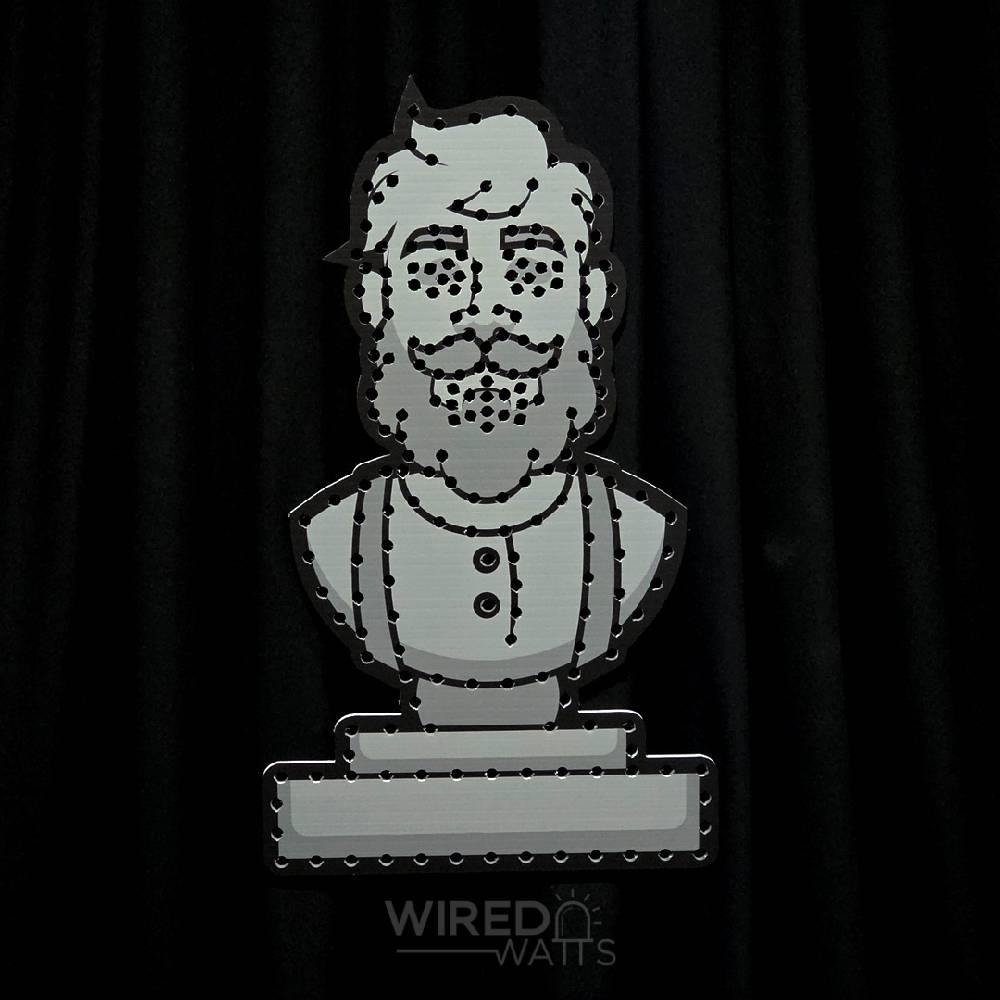 Bernard Singing Bust