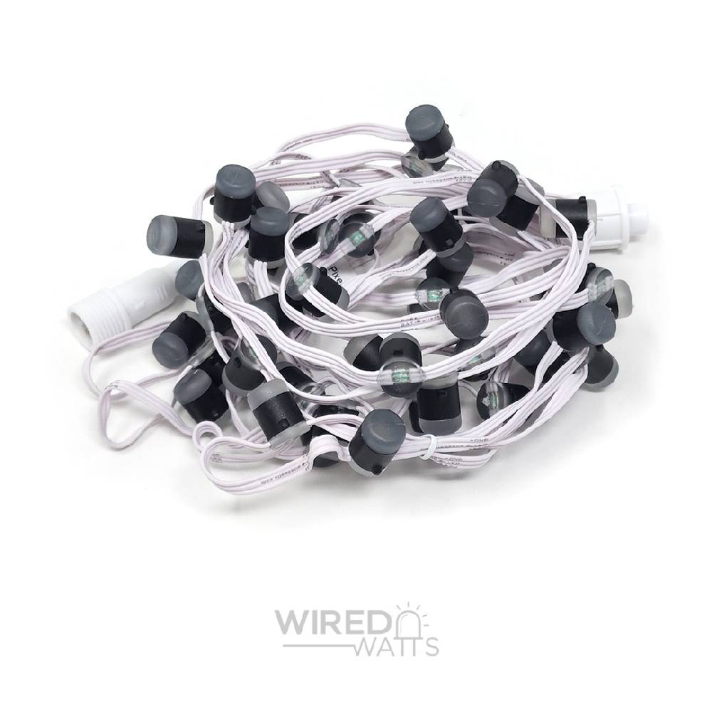 Smart 12v 25ct LumaDot Pixels White Wire xConnect