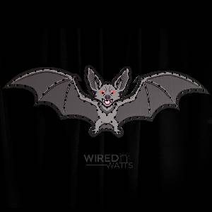 Fang the Vampire Bat Static Black - Image 1