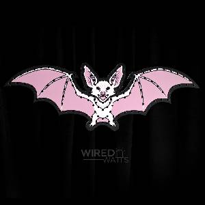 Fang the Vampire Bat Static White - Image 1