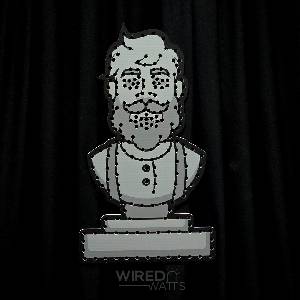 Bernard Singing Bust - Image 1