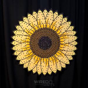 Large Sunflower 45 Inch Spinner - Image 1