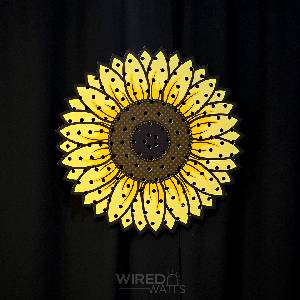 Small Sunflower 23 Inch Spinner - Image 1
