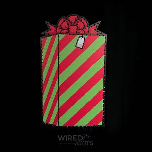 Large Box Gift Red and Green - Image 1