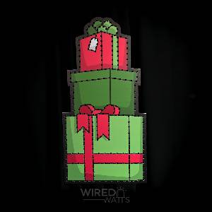 Three Box Gift Stack Red and Green - Image 1