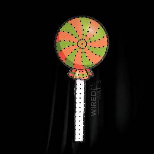 Green and Orange Lollipop - Image 1