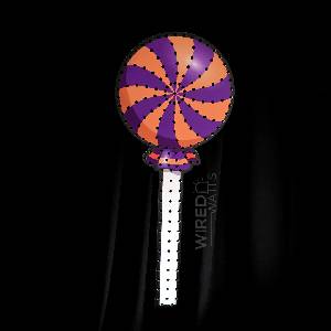 Orange and Purple Lollipop - Image 1