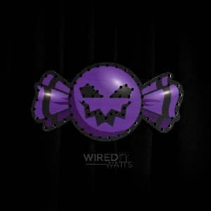 Purple Jack-o-Lantern Candy - Image 1