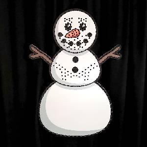 Snowy the Singing Christmas Snowman - Image 1