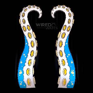 Tidewither the Giant Octopus Long Tentacles Blue
