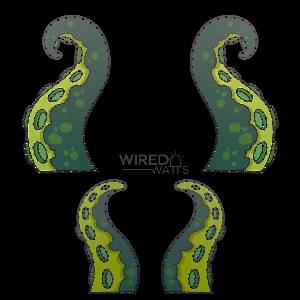 Tidewither the Giant Octopus Short Tentacles Green - Image 1