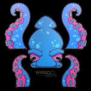 Tidewither the Giant Octopus Cobalt - Image 1