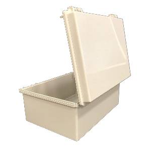 NBF-32022 by Bud Industries Weatherproof Enclosure Precision Cut 16 Holes With Vent - Image 3