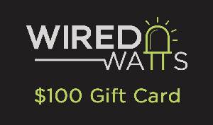 Wired Watts $100 Gift Card - Image 1