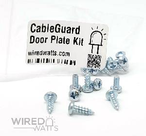 CableGuard CG1500 Door Plate Screw Kit - Image 1