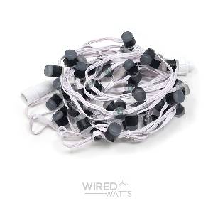 Smart 12v 50ct LumaDot Pixels White Wire xConnect - Image 1