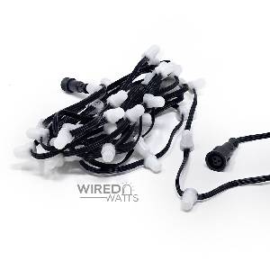 Smart 12v 50ct Gumdrop Pixels Black Wire xConnect - Image 1