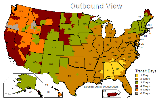 UPS Shipping Times