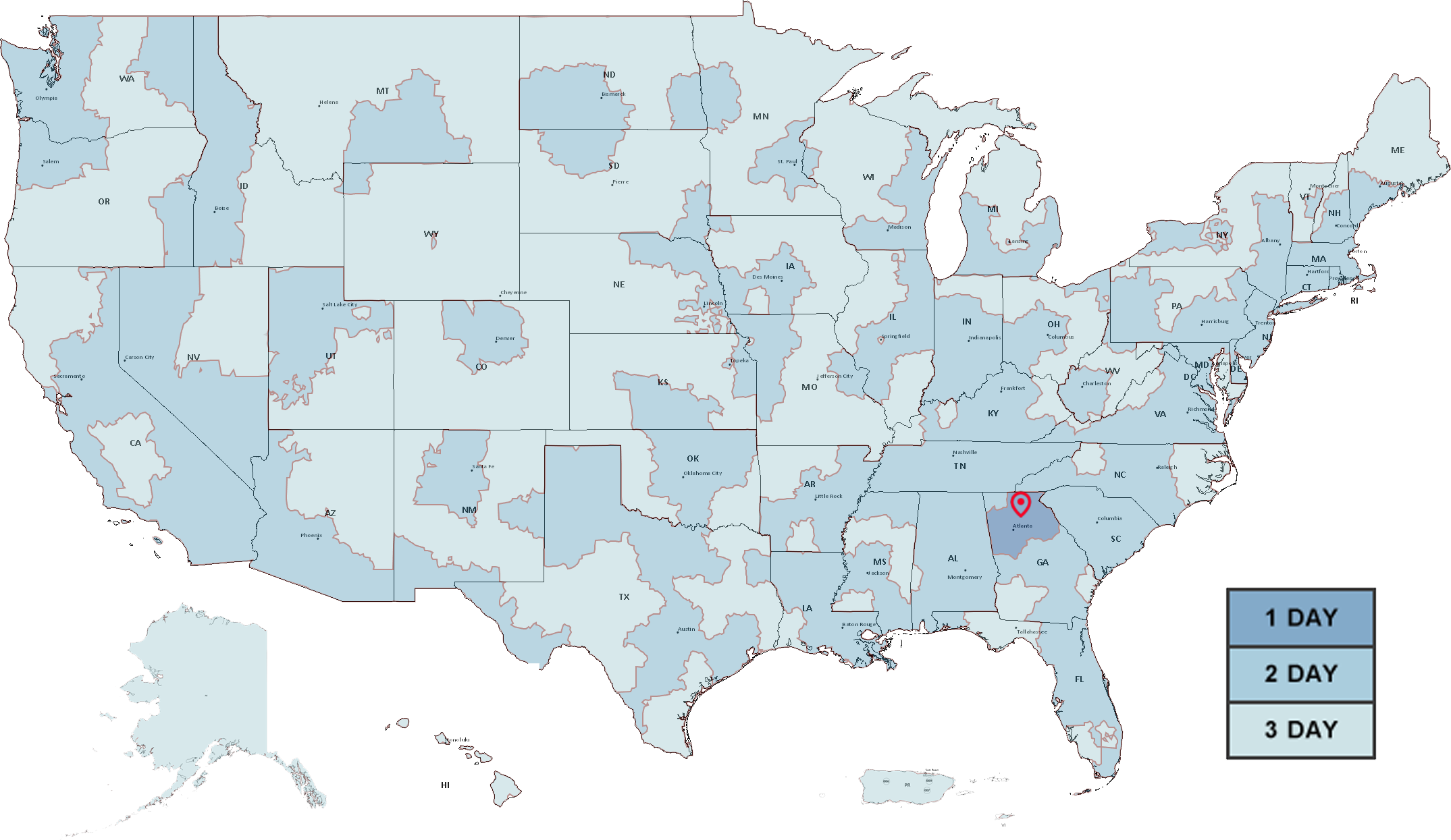 USPS Shipping Times